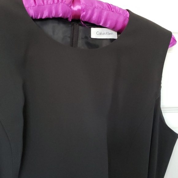 ⭐️HP⭐️ Calvin Klein Black belted dress - Picture 2 of 8
